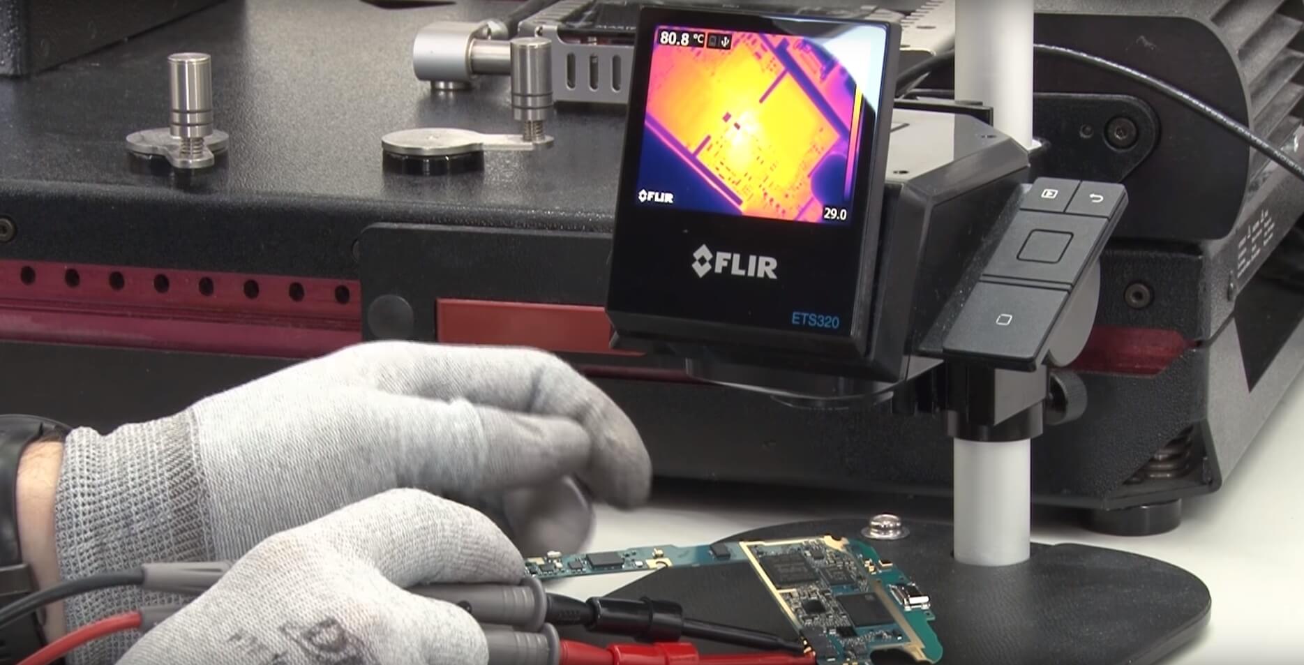 Speeding Up Electronics Repair with the FLIR ETS320